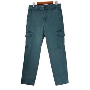 Kut from the Kloth Naomi FAB AB girlfriend straight leg cargo pants green size 6